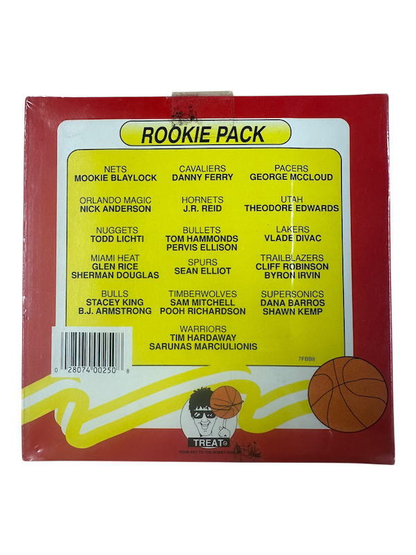 1990-91 FLEER ROOKIE PAK BASKETBALL SET DANNY FERRY