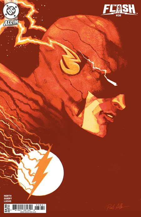 FLASH (2023) #38 CVR C RAUL ALLEN CARD STOCK VAR