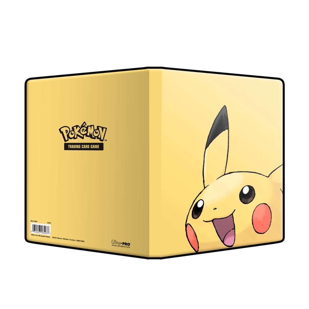 ULTRA PRO POKEMON PIKACHU 4 POCKET PORTFOLIO BINDER