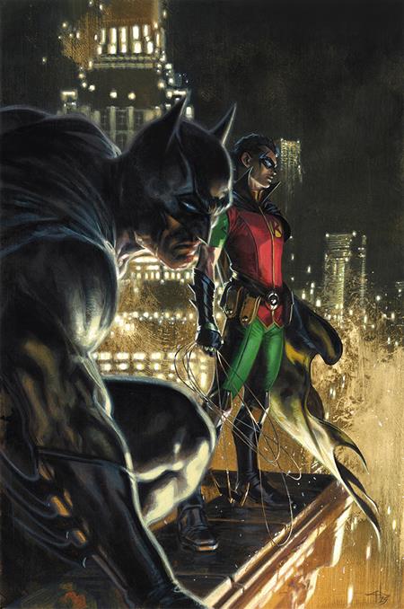 BATMAN AND ROBIN (2023) #25 CVR F GABRIELE DELL OTTO GOTHAM CARD STOCK VAR