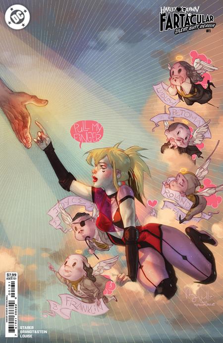 HARLEY QUINN FARTACULAR SILENT BUTT DEADLY (2025) #1 (ONE SHOT) CVR C BEN CALDWELL CARD STOCK VAR