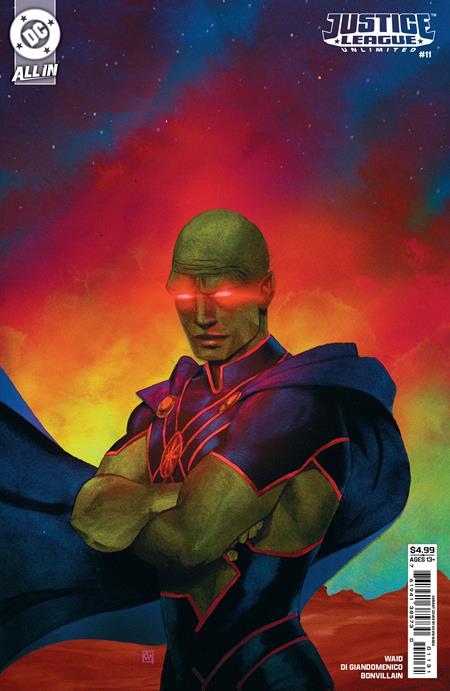JUSTICE LEAGUE UNLIMITED (2024) #11 CVR C KEVIN WADA CARD STOCK VAR