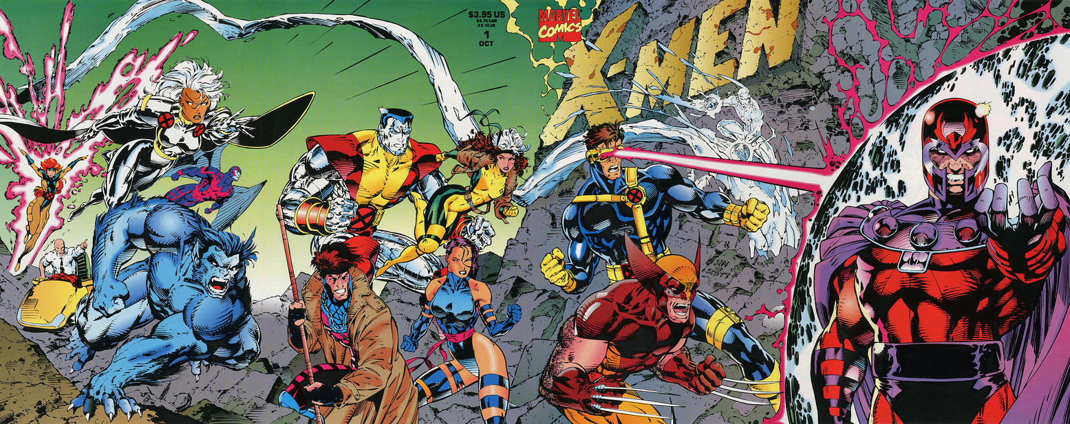X-MEN (1991) #1 - SET OF FIVE COVERS