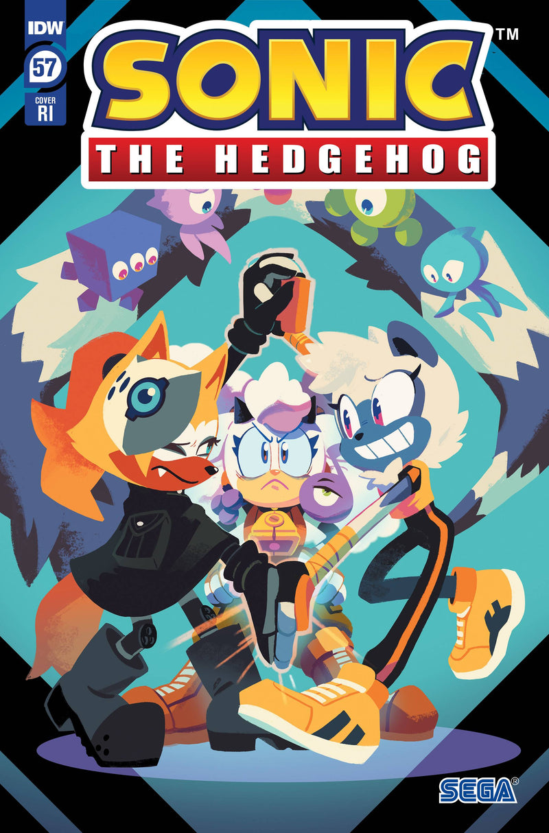 SONIC THE HEDGEHOG VOL 3 (2018) #57 CVR C 10 COPY INCV FOURDRAINE