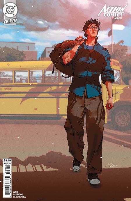 ACTION COMICS (2016) #1090 CVR B GERALD PAREL CARD STOCK VAR