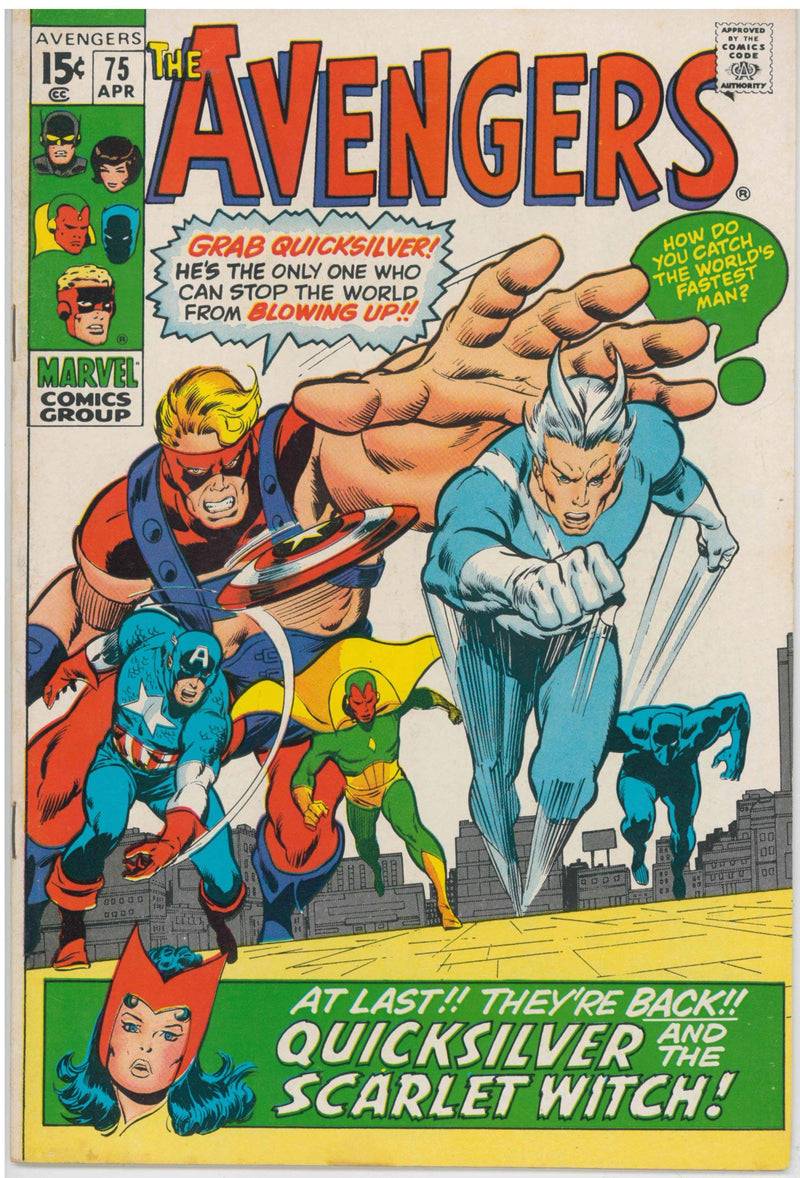 AVENGERS (1963) #75 (FN/VF)