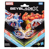 BEYBLADE X MARVEL CAPTAIN AMERICA VS RED HULK