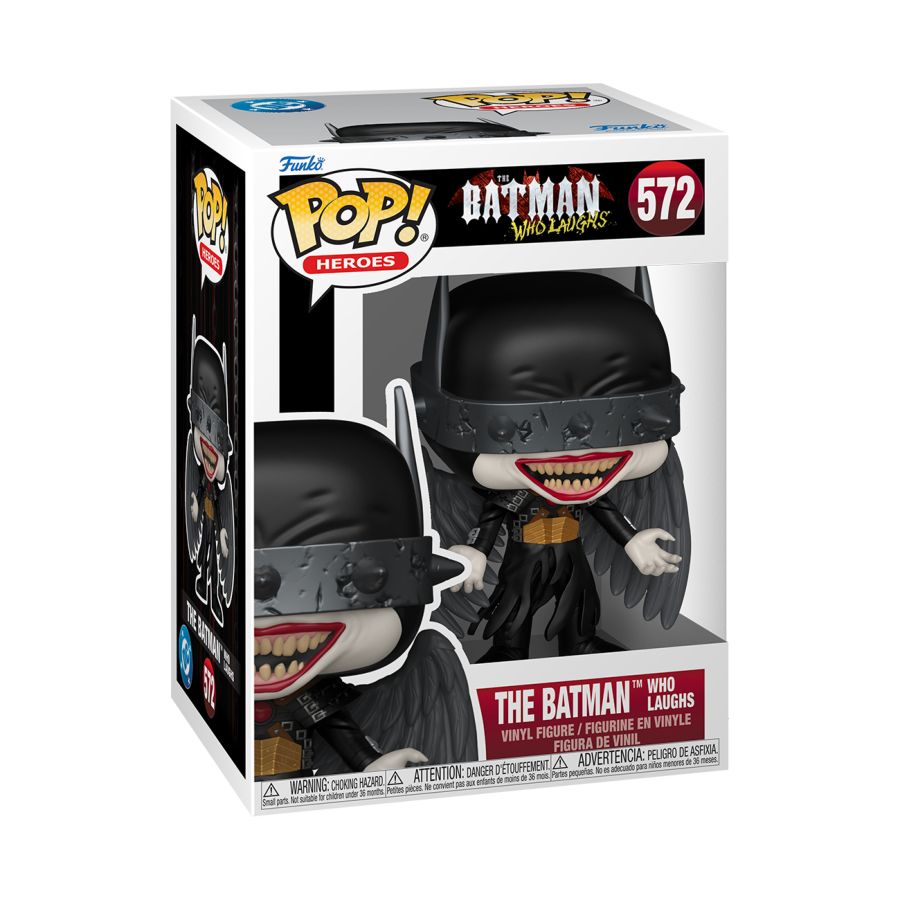 POP HEROES DC DARK MULTIVERSE BATMAN WHO LAUGHS VINYL FIG