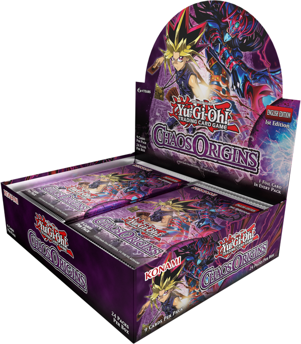 YU-GI-OH! CHAOS ORIGINS BOOSTER BOX