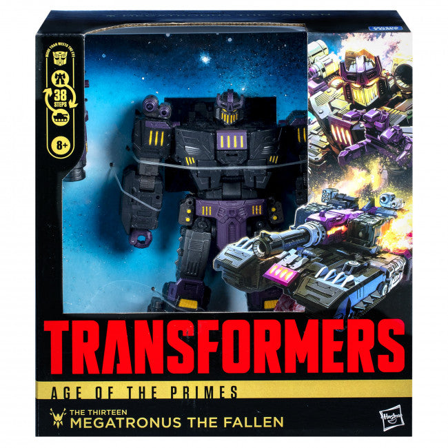 TRANSFORMERS AGE OF THE PRIMES LEADER CLASS MEGATRONUS THE FALLEN AF