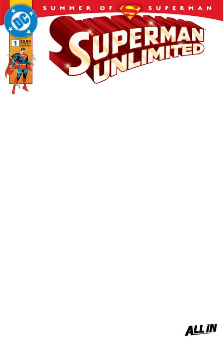 SUPERMAN UNLIMITED (2025) #1 CVR I BLANK CARD STOCK VAR