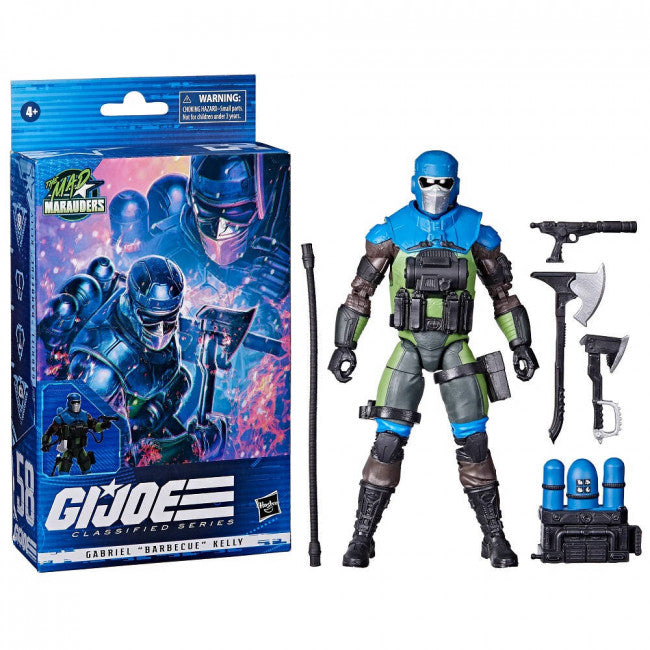 GI JOE CLASSIFIED GABRIEL "BARBEQUE" KELLY AF