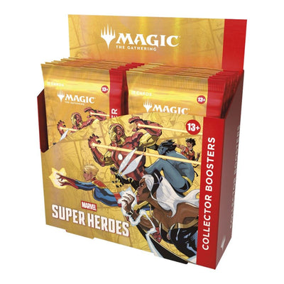 (Preorder Price) MAGIC: THE GATHERING MARVEL SUPERHEROES COLLECTOR BOOSTER BOX