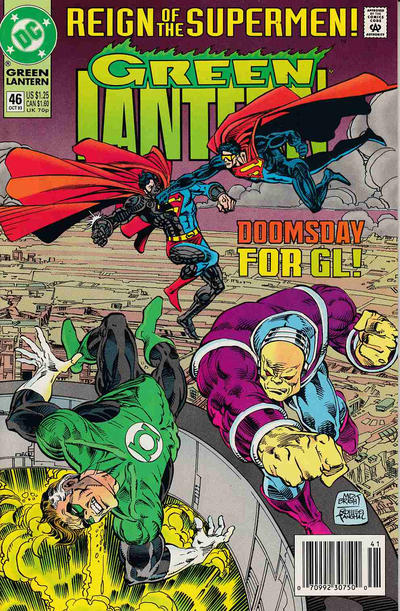 GREEN LANTERN (1990) #46 NEWSSTAND EDITION