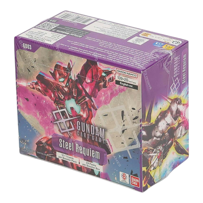 GUNDAM CARD GAME (GD03) STEEL REQUIEM ENGLISH BOOSTER BOX