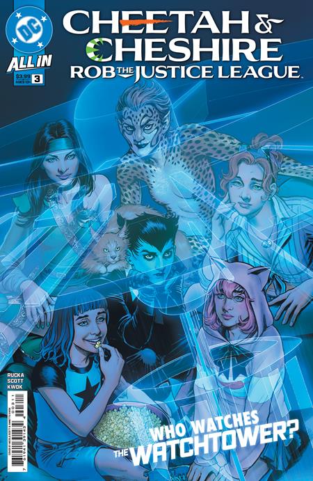 CHEETAH AND CHESHIRE ROB THE JUSTICE LEAGUE (2025) #3 CVR A NICOLA SCOTT