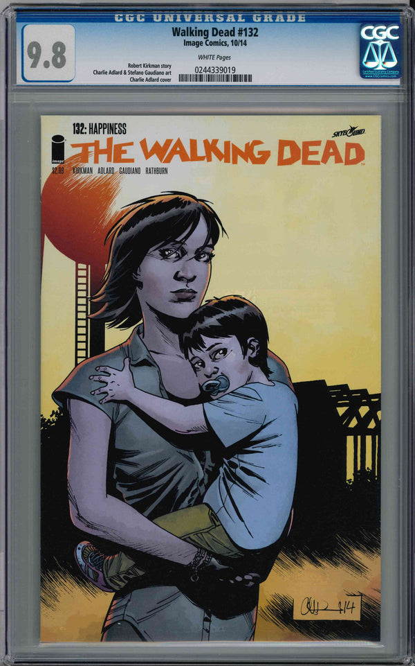 CGC WALKING DEAD (2003) #132 (9.8)