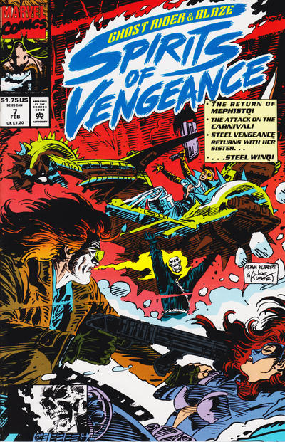GHOST RIDER-BLAZE SPIRITS OF VENGEANCE (1992)  #7