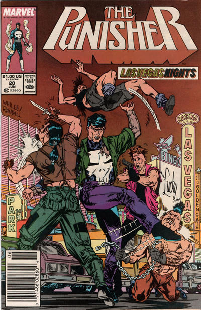 PUNISHER (1987) #20 NEWSSTAND EDITION (VF)
