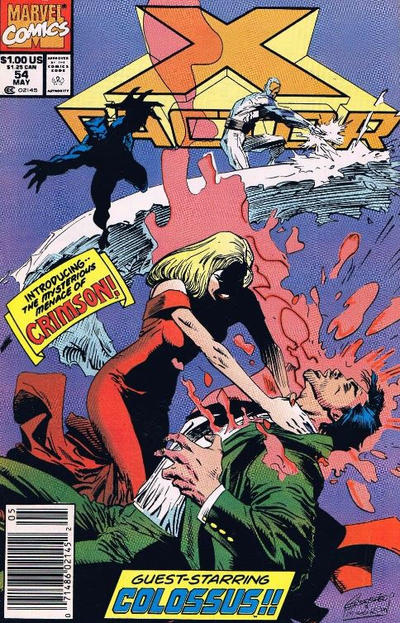 X-FACTOR (1986) #54 NEWSSTAND EDITION - FIRST APPEARANCE CRIMSON