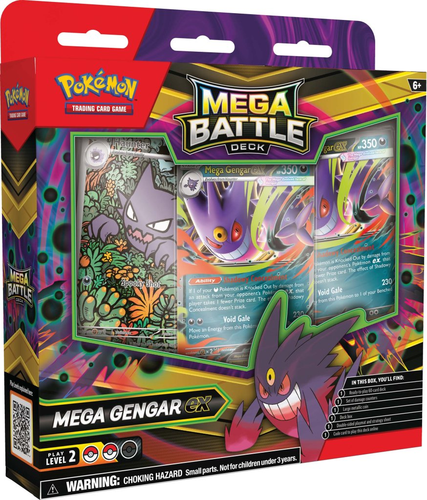 POKEMON TCG: MEGA GENGAR EX BATTLE DECK