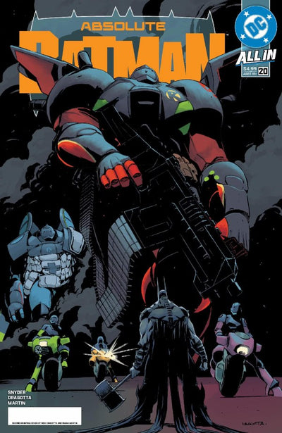 ABSOLUTE BATMAN (2024) #20 SECOND PRINTING CVR A NICK DRAGOTTA VAR