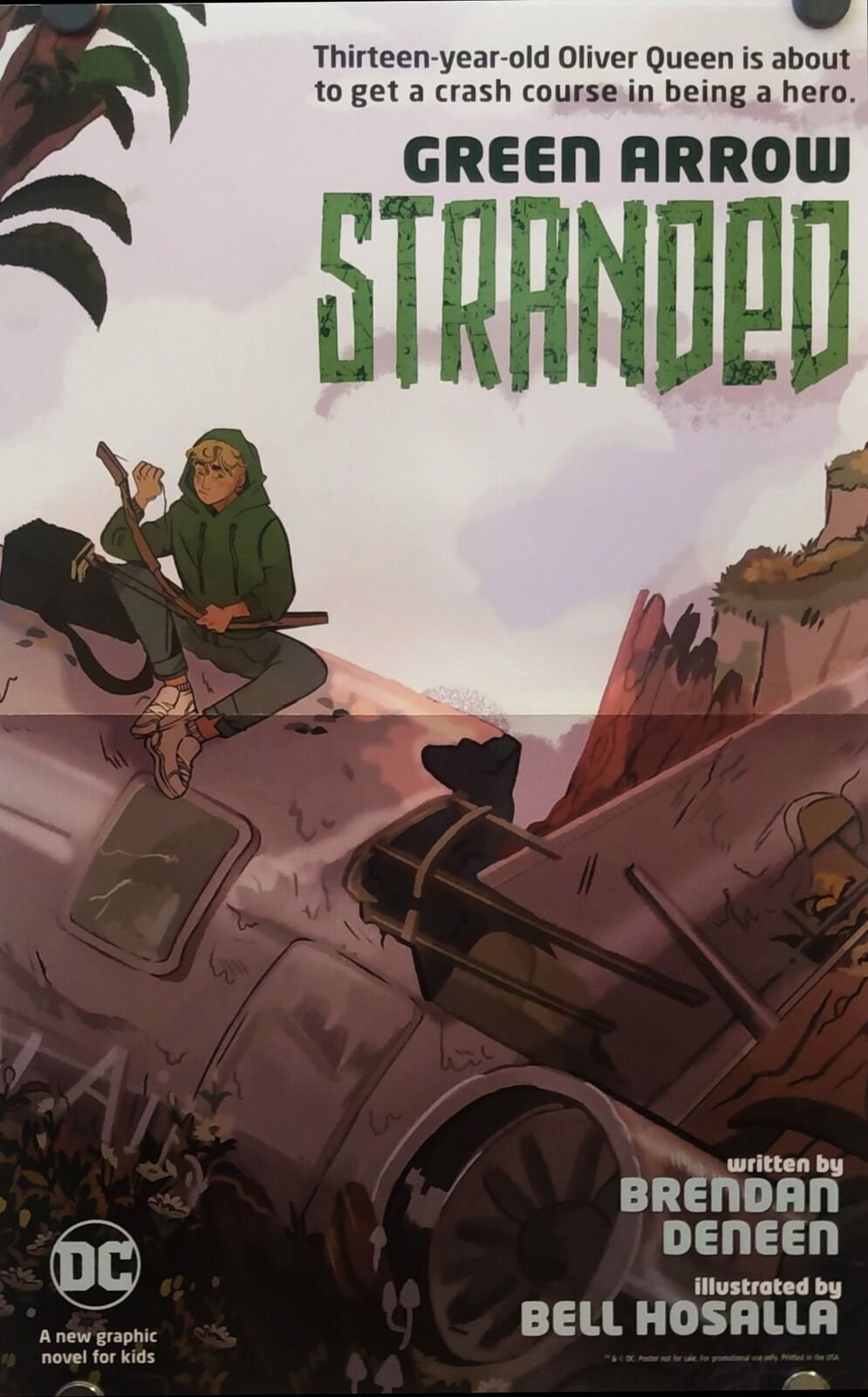 GREEN ARROW STRANDED FOLDED PROMO POSTER