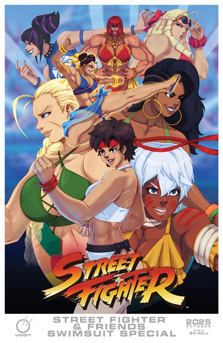 STREET FIGHTER & FRIENDS SWIMSUIT SPECIAL (2025) #1 (ONE SHOT) CVR C TOVIO ROGERS