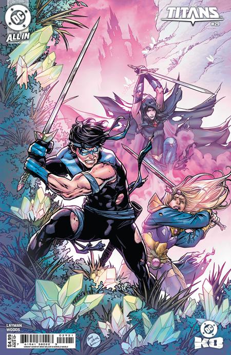 TITANS (2023) #29 CVR B BRAD WALKER CARD STOCK VAR (DC K.O.)