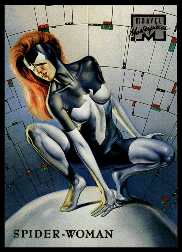 1996 FLEER SKYBOX MARVEL MASTERPIECES #46 SPIDER-WOMAN