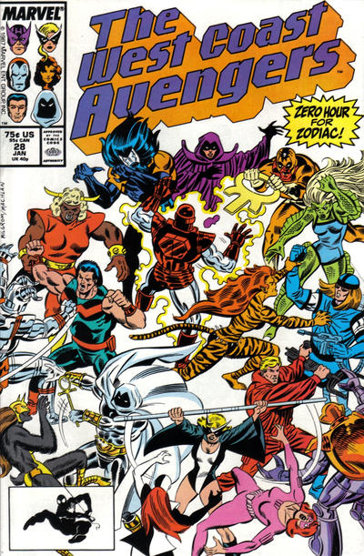 AVENGERS WEST COAST (1985) #28