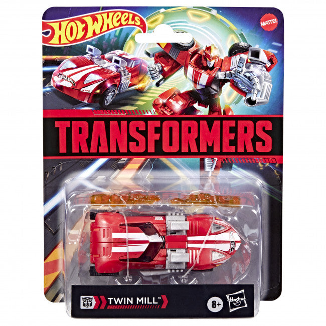 TRANSFORMERS COLLABORATIVE HOT WHEELS X TRANSFORMERS TWIN MILL AF