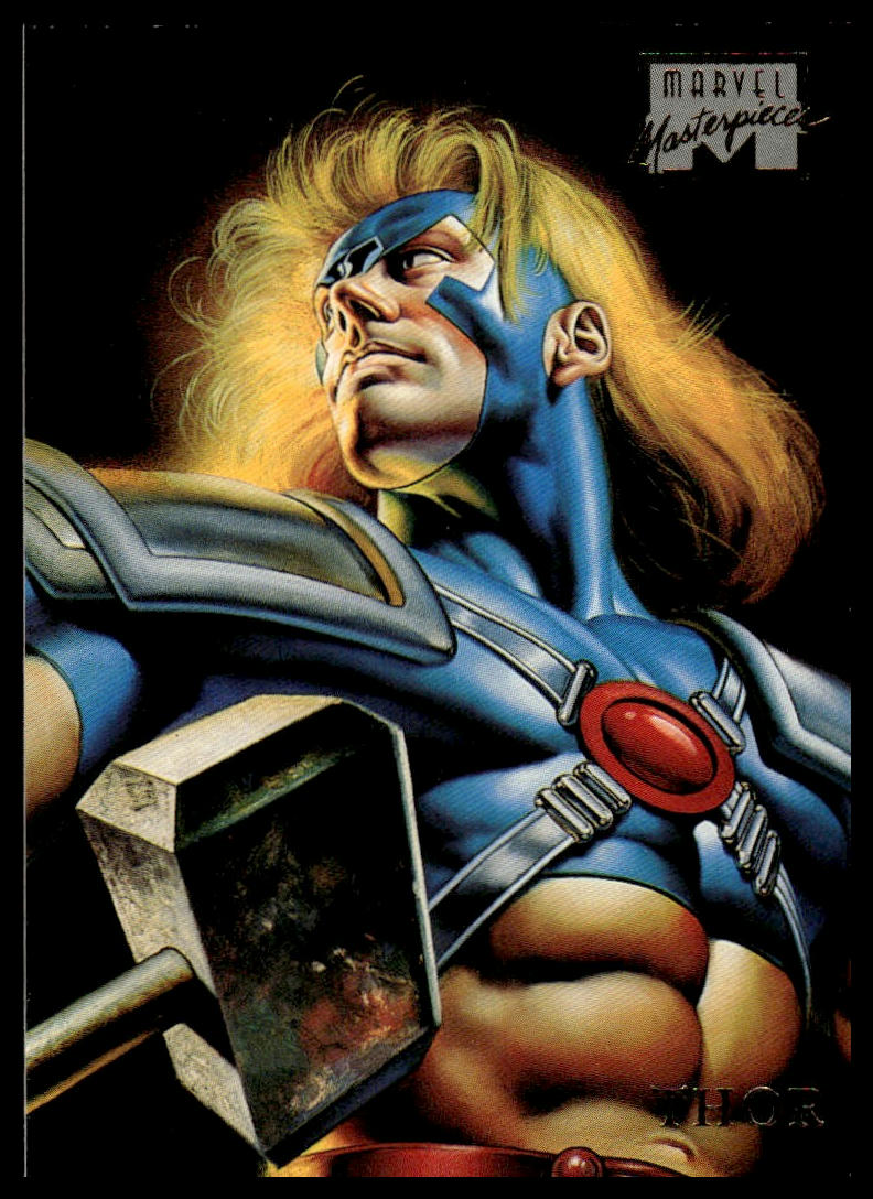 1996 FLEER SKYBOX MARVEL MASTERPIECES #50 THOR