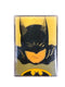 VINTAGE BATMAN METAL PROFILE MAGNET (1988)