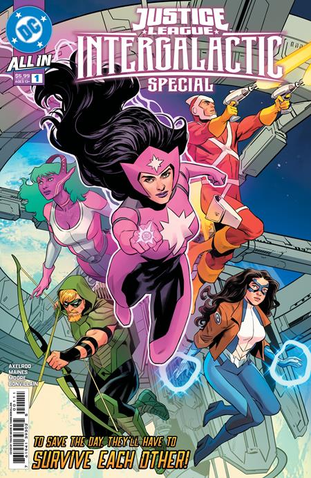 JUSTICE LEAGUE INTERGALACTIC SPECIAL (2026) #1 (ONE SHOT) CVR A TRAVIS MOORE