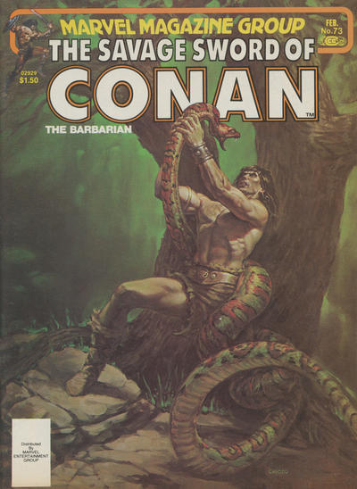SAVAGE SWORD OF CONAN (1974) #73 (VF)