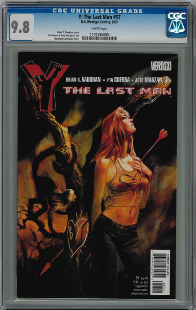 CGC Y: THE LAST MAN (2002) #57 (9.8)