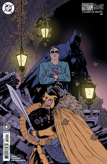 BATMAN GOTHAM BY GASLIGHT A LEAGUE FOR JUSTICE (2025) #1 CVR D INC 1:25 CHRISTOPHER MITTEN CARD STOCK VAR