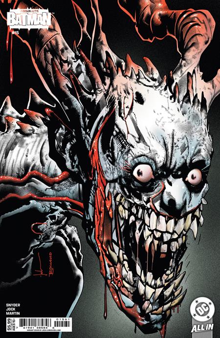 ABSOLUTE BATMAN (2024) #15 CVR D BRIAN BOLLAND JOCK CARD STOCK VAR