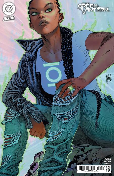 ABSOLUTE GREEN LANTERN (2025) #9 CVR B GUILLEM MARCH CARD STOCK VAR