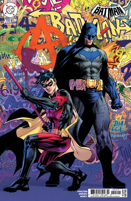 BATMAN (2025) #4 CVR B JIM LEE CARD STOCK VAR
