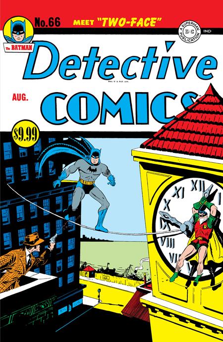 DETECTIVE COMICS (1937) #66 FACSIMILE EDITION (2025) CVR C JERRY ROBINSON FOIL VAR