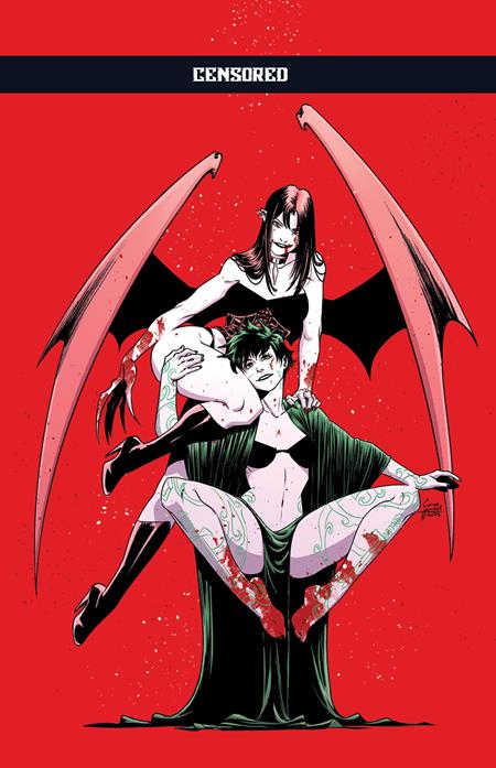BARBARIC THE LONG DEATH (2025) #1 CVR E CORIN HOWELL LILITH CROSSOVER BLACK BAG VAR
