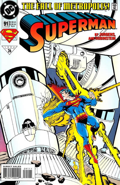 SUPERMAN (1987) #91