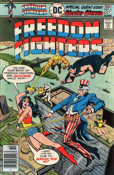 FREEDOM FIGHTERS (1976) #4 (FN)