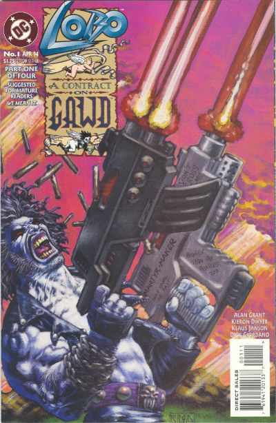 LOBO A CONTRACT ON GAWD (1994) - SET OF FOUR