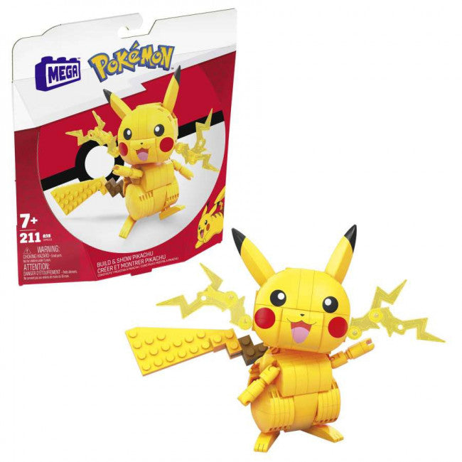 MEGA POKEMON BUILD & SHOW PIKACHU