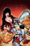 HARLEY QUINN X ELVIRA (2025) #1 CVR U INC 1:40 CHAD HARDIN VIRGIN VAR