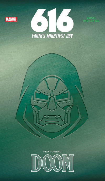 616 DAY MARVEL MYSTERY BAG FEATURING DOOM (2026) NO PURCHASE LIMIT - PLEASE READ DESCRIPTION