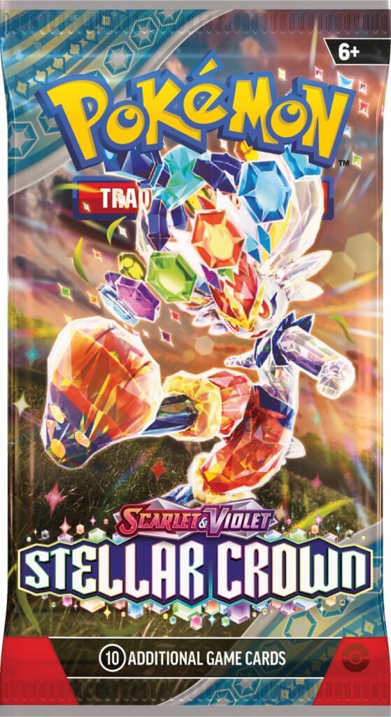 POKEMON TCG: SCARLET & VIOLET 7 STELLAR CROWN BOOSTER PACK